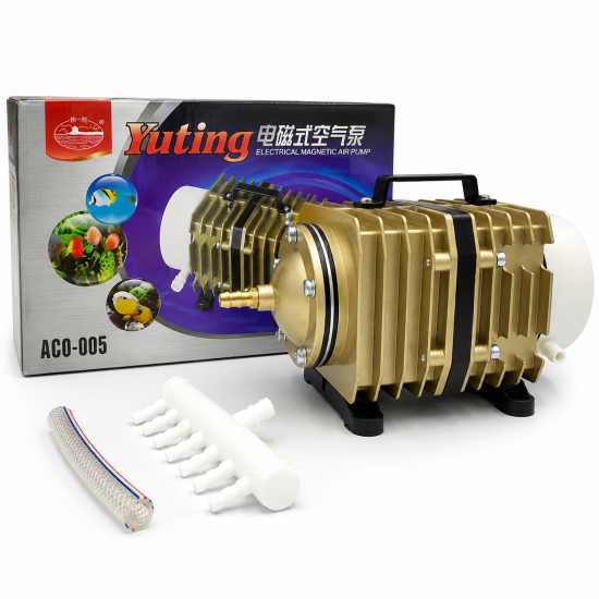 Компресор поршневий для ставка та УЗВ SunSun ACO-005, 70 л/хв недорого, гарантія 6 місяців