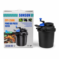 Фільтр напірний SunSun CPF-2500, для ставка та УЗВ до 6000 л недорого, гарантія 6 місяців