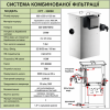 Фільтр ставковий-барабанний SunSun CPT-20000 з УФ, для водойм до 60 м³, з нержавіючої сталі недорого, гарантія 6 місяців