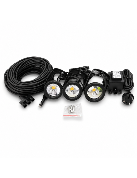 Світильник для ставка Jebao EL6-3 Power LED light, 3*6W недорого, гарантія 6 місяців