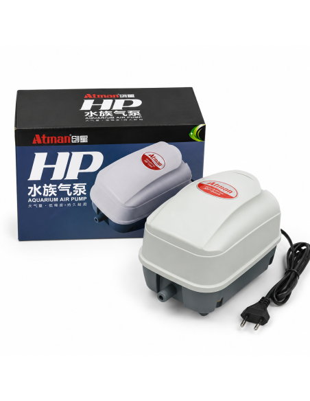 Компресор мембранний для ставка та УЗВ Atman HP-8000, 70 л/хв недорого, гарантія 6 місяців