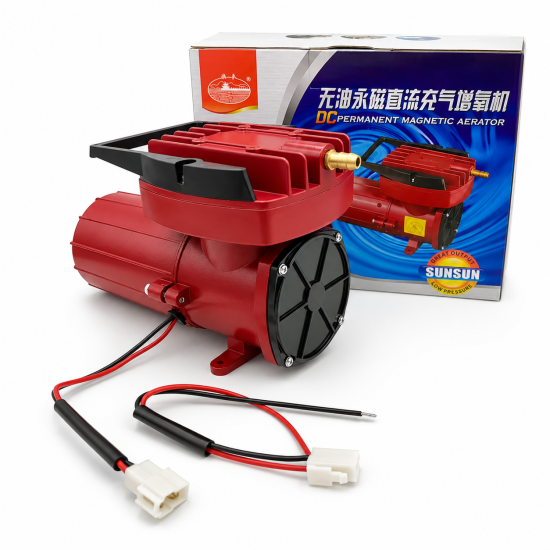 Компресор для перевезення риби SunSun HZ-035A, 50 л/хв, 12V недорого, гарантія 6 місяців