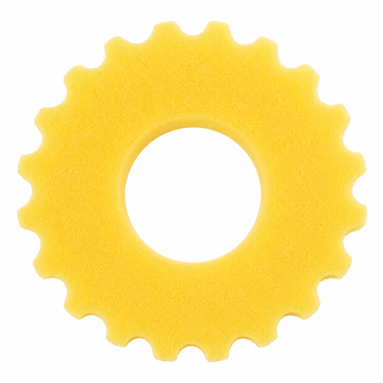 Вкладиш змінний середньопористий для фільтру SunSun CPF-2500, CPF-3500, жовтий