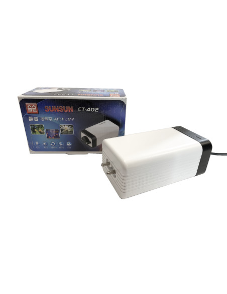 Двоканальний компресор SunSun CT-402, 2*2.8 л/хв недорого, гарантія 6 місяців