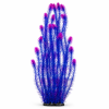 Рослина для декору акваріума 18*10*80 см синя Hornwort, 32066Q недорого, гарантія 14 днів