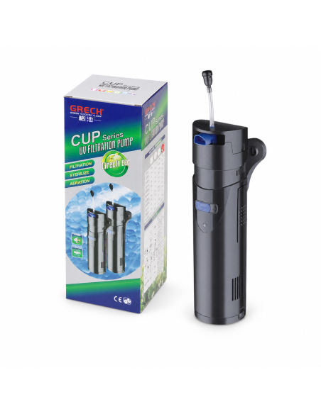 Внутрішній фільтр-стерилізатор SunSun CUP-809, UV 9W, 700 л/год недорого, гарантія 6 місяців