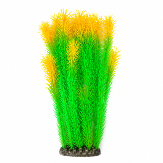 Рослина для декору акваріума 8*6*40 см зелено-жовта Foxtail, FA(40cm)076D недорого, гарантія 14 днів