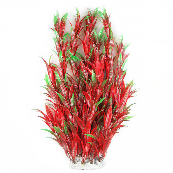 Рослина для декору акваріума 8*6*40 см червоно-зелена Hygrophila, FA(40cm)085A недорого, гарантія 14 днів