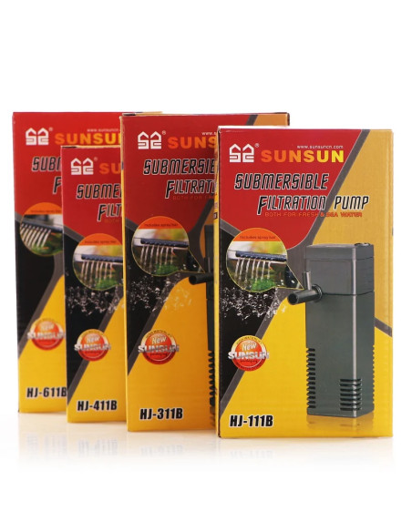 Внутрішній акваріумний фільтр SunSun HJ-411B, 300 л/год недорого, гарантія 6 місяців