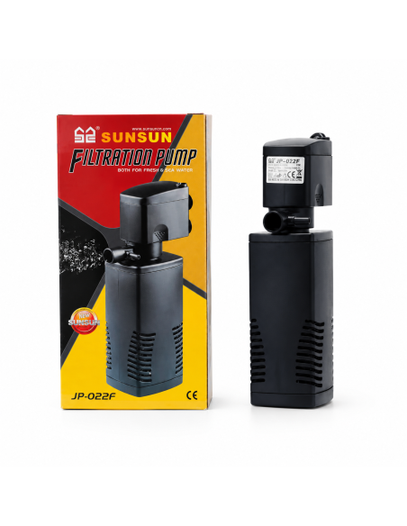Внутрішній акваріумний фільтр SunSun JP-022F, 600 л/год недорого, гарантія 6 місяців