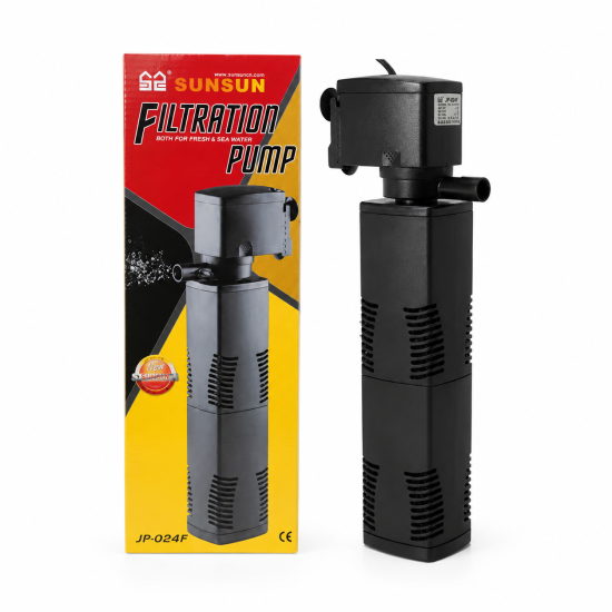 Внутрішній акваріумний фільтр SunSun JP-024F, 1200 л/год недорого, гарантія 6 місяців