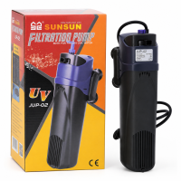 Внутрішній фільтр-стерилізатор SunSun JUP-02, UV 5W, 500 л/год недорого, гарантія 6 місяців