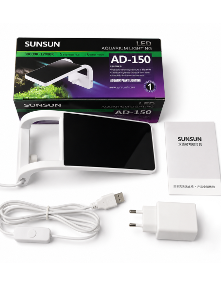 Світильник LED для акваріума SunSun AD-150, 5w недорого, гарантія 6 місяців