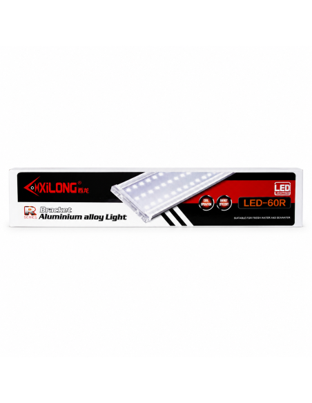 Світильник LED для акваріума XiLong LED-60R, білий, 60 см недорого, гарантія 3 місяці