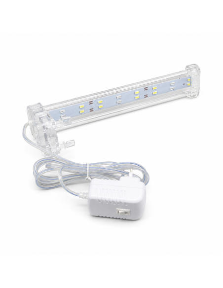 Світильник LED для акваріума XiLong LED-D20, біло-синій, 21.5 см недорого, гарантія 3 місяці