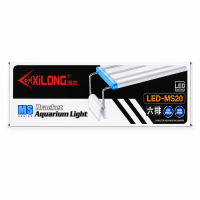 Світильник LED для акваріума XiLong LED-MS20, біло-синій, 20 см недорого, гарантія 3 місяці