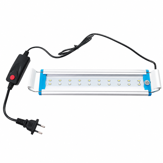 Світильник LED для акваріума XiLong LED-MS20, біло-синій, 20 см недорого, гарантія 3 місяці