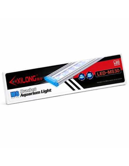 Світильник LED для акваріума XiLong LED-MS30, біло-синій, 30 см недорого, гарантія 3 місяці
