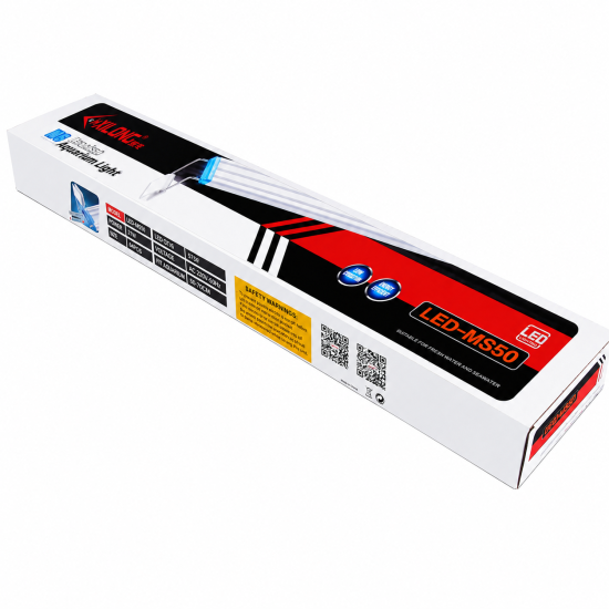 Світильник LED для акваріума XiLong LED-MS50, біло-синій, 50 см недорого, гарантія 3 місяці