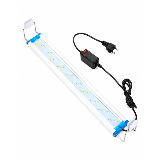 Світильник LED для акваріума XiLong LED-MS60, біло-синій, 60 см недорого, гарантія 3 місяці