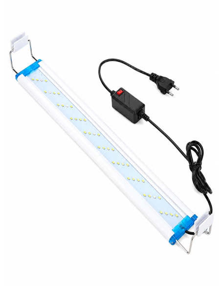 Світильник LED для акваріума XiLong LED-MS60, біло-синій, 60 см недорого, гарантія 3 місяці