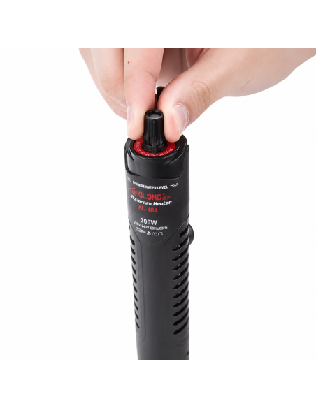 Обігрівач з терморегулятором в захисному кожусі XiLong XL-404 300w для акваріума до 300 л недорого, гарантія 3 місяці