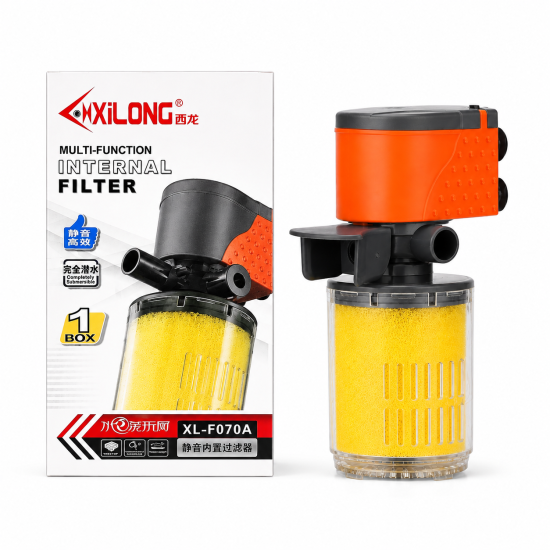 Внутрішній акваріумний фільтр XiLong XL-F070А, 1000 л/год недорого, гарантія 3 місяці