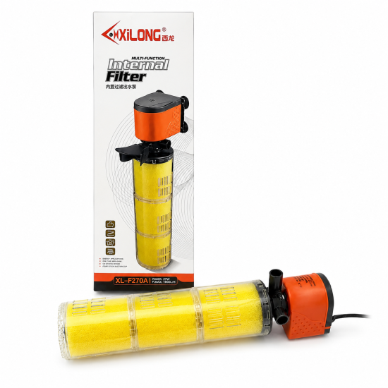 Внутрішній акваріумний фільтр XiLong XL-F270А, 1800 л/год недорого, гарантія 3 місяці